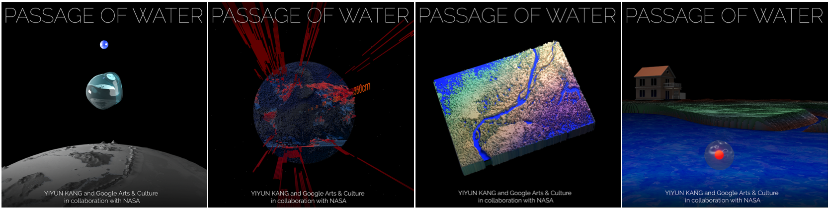 Figure 1. Passage of Water, Online Experience version launched in Google Arts and Culture
