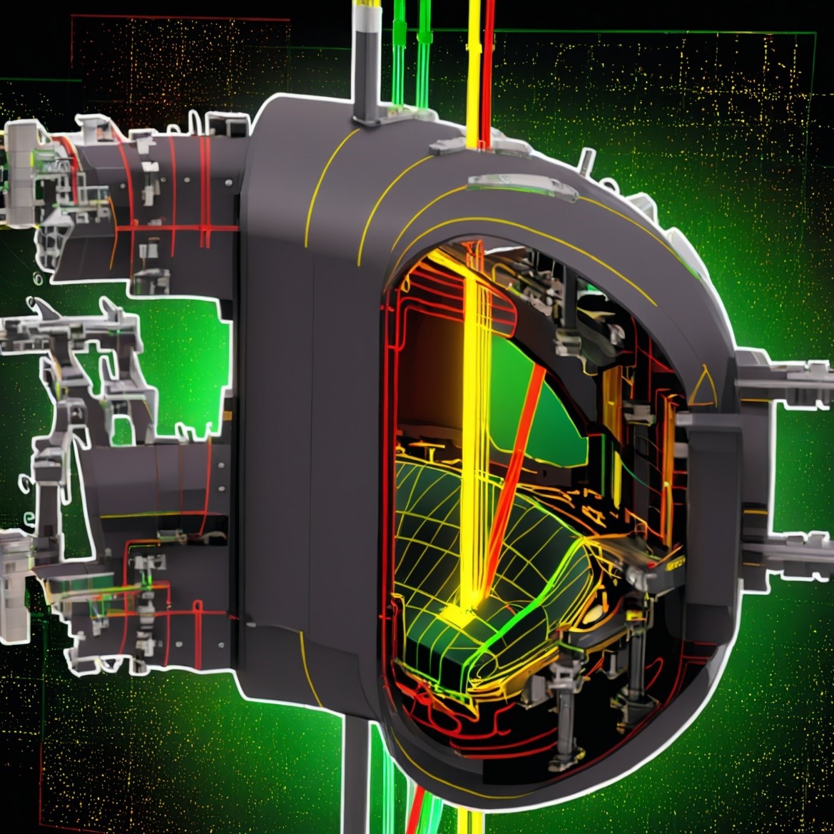 Beam path of the KSTAR single-crystal dispersion interferometer (SCDI)